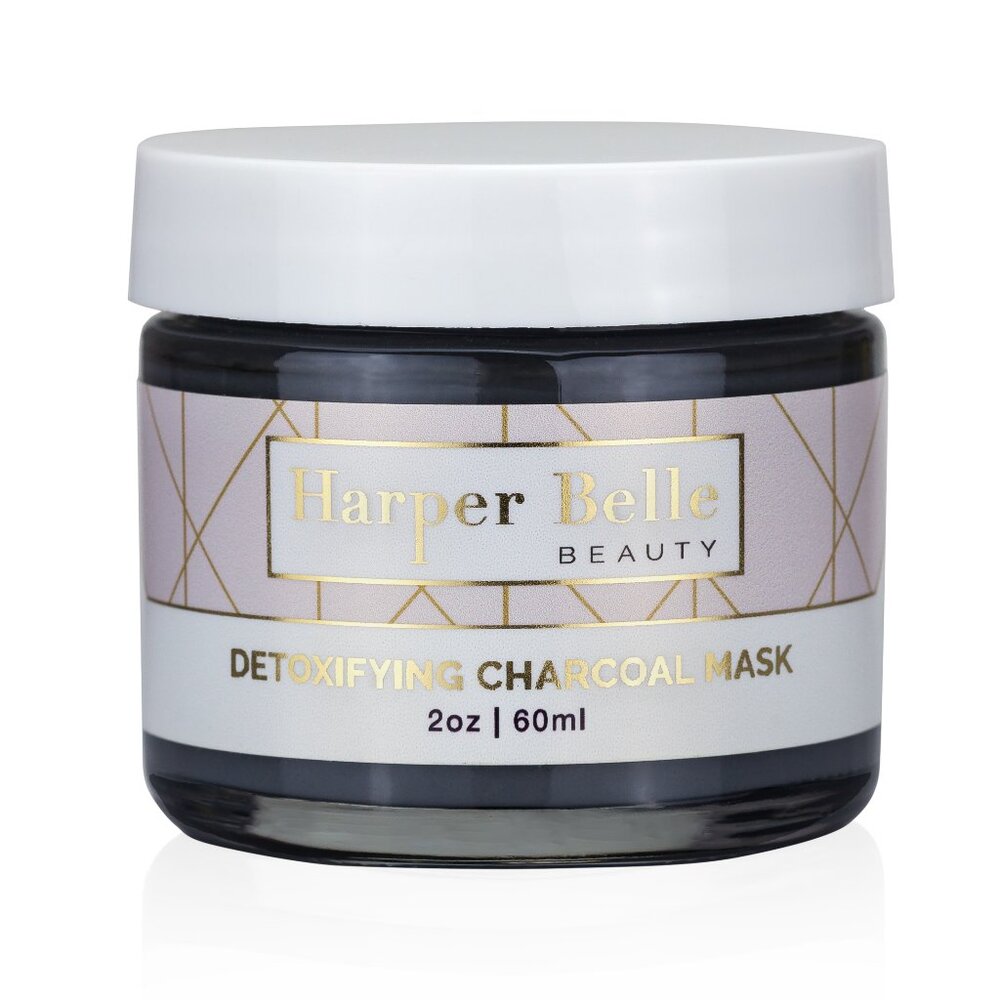 HARPER BELLE BEAUTY Detoxifying Charcoal Mask 2oz/60ml